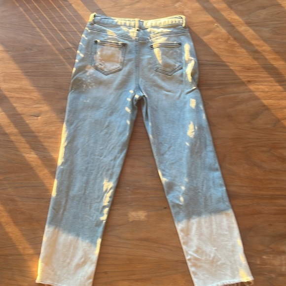 denim bleached girls jeans - Picture 2 of 2